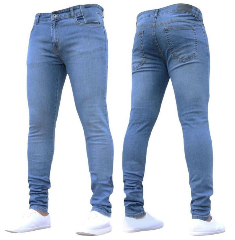 2021 Amazon EBay Independent Station Men's European and American Explosions Tight Leggings Men's Jeans