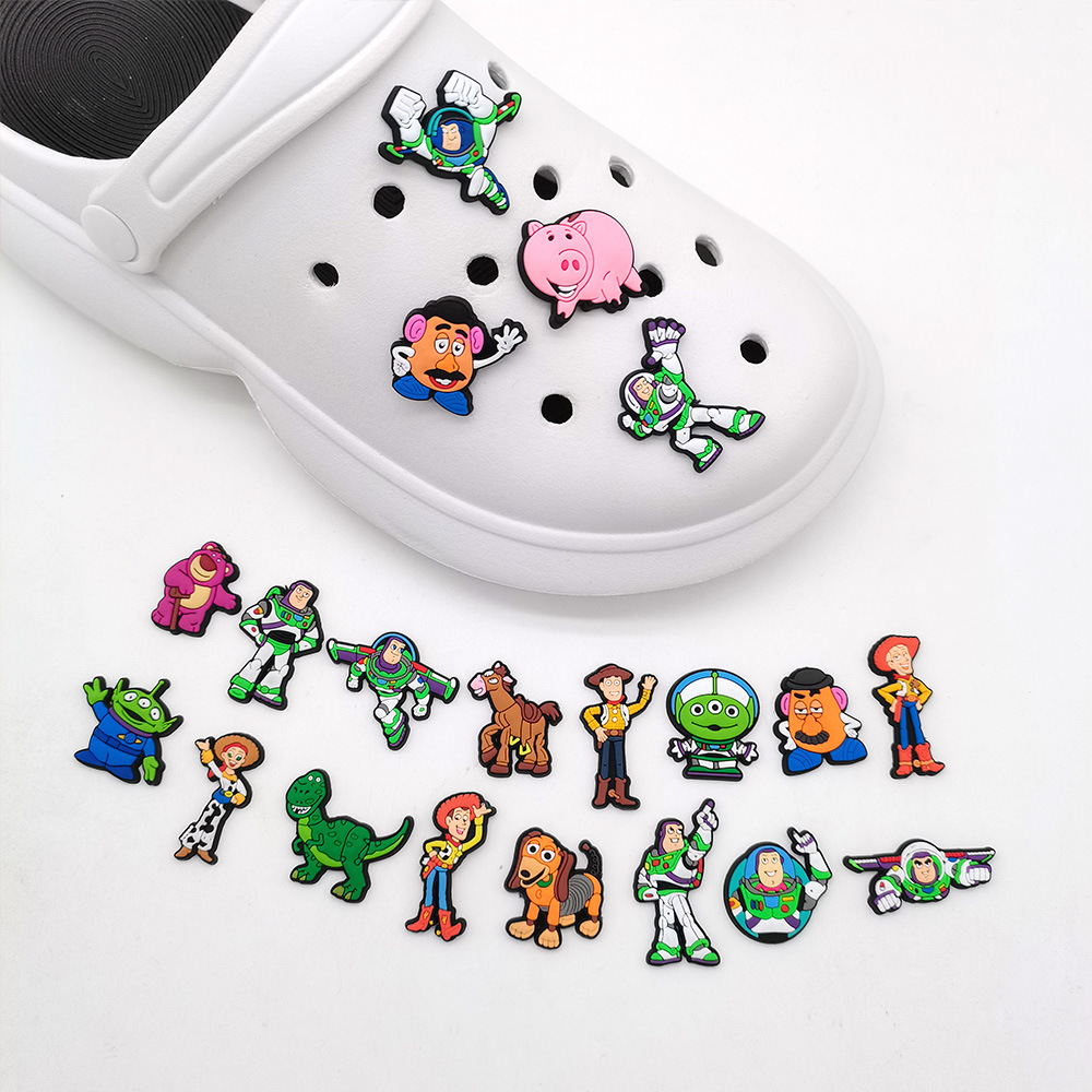 Buas Lightyear Series Cave Shoes Croc Shoes Flower Garden Shoes Accessories Buckle Shoe Buckle Cross-border Exclusive