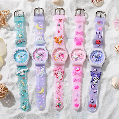 Drip Cartoon Children's Watch Sanrio Primary School Students' Watch Quartz Watch Boys and Girls Decoration Cross-border Supply