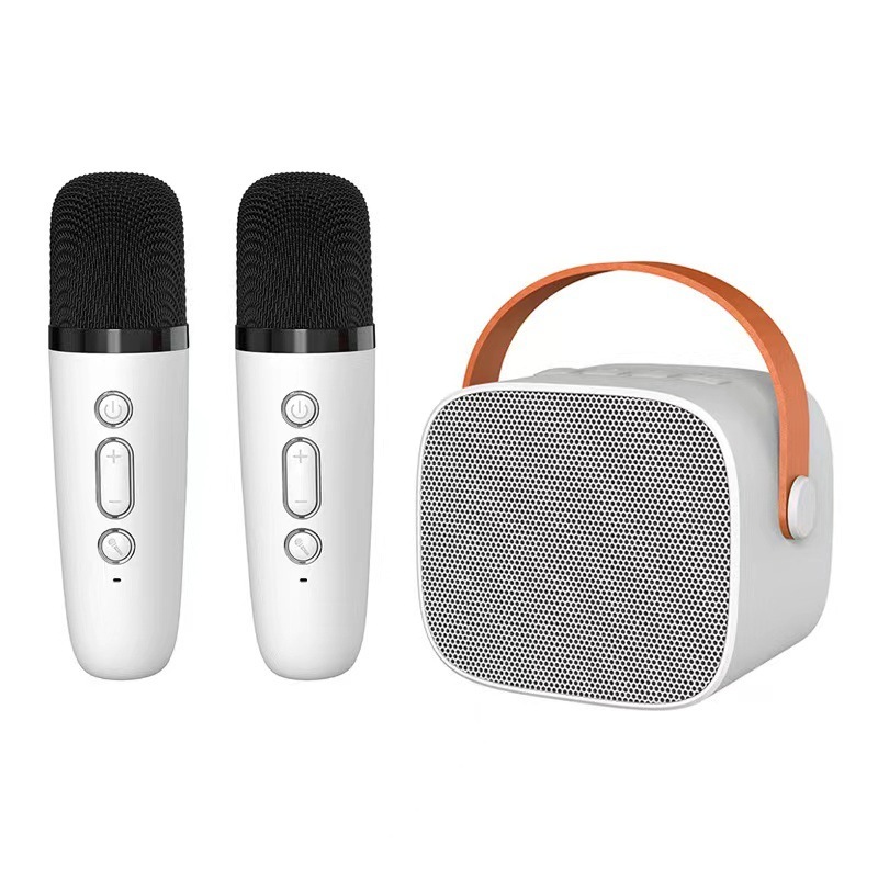 Kl/D20現物双麦無線bluetoothオーディオ携帯型ミニマイク音響bluetooth無線スピーカー|undefined