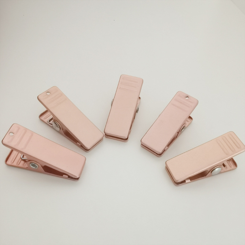 Multi-functional small size clip windproof space aluminum alloy storage and finishing fixed drying metal clothes clip household seamless
