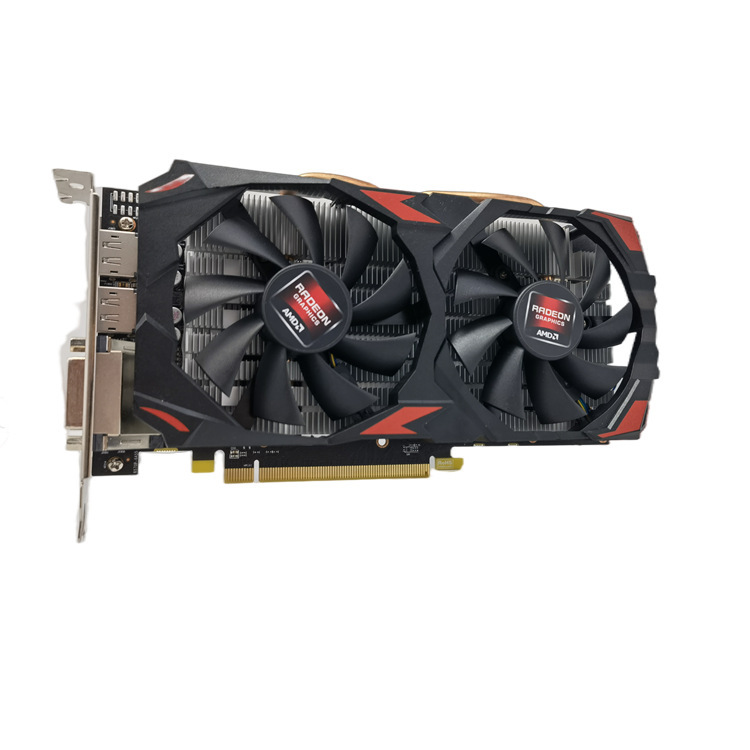 Rx580 8gb 256bitデスクトップコンピュータゲームhdビデオカード鶏を食べるゲームビデオカードハイエンドカード|undefined