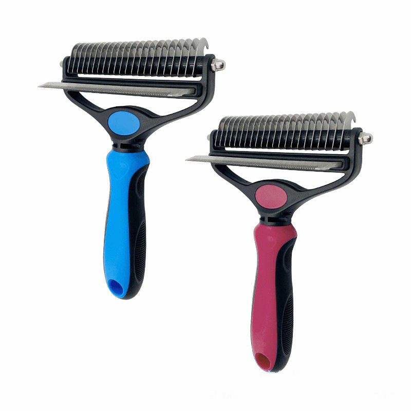 Pet Open Knotting Comb Dog Hair Knotting Hair Removal Comb Dog Hair Comb Dog Comb Comb Cat Comb Cross Border Supplies
