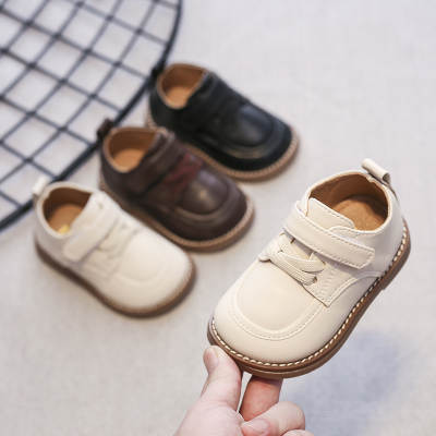 Baby Toddler Shoes Spring and Autumn Single Shoes 0-2-3 Years Old Infant Casual Shoes Boys Soft Sole Leather Shoes Girls Korean Style Shoes