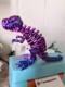 Tyrannosaurus Mount-Red and Blue