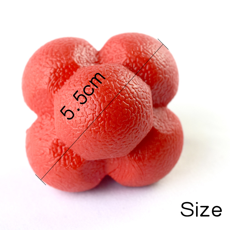 Boxing speed training ball reaction ball direction changing ball elastic ball hexagonal ball agile ball Net Ball Children's device