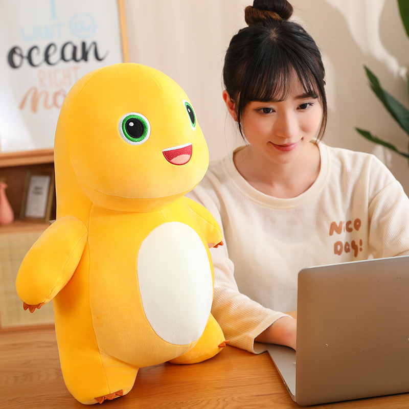 Genuine small milk dragon plush toy dinosaur doll doll children's birthday gift wholesale milk dragon doll