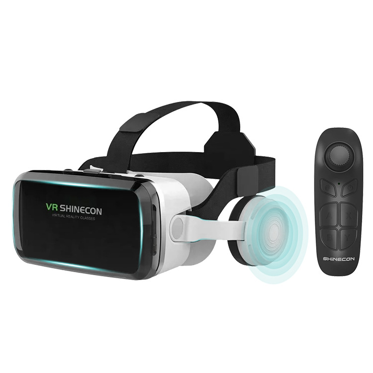 New VR SHINECON magic mirror VR glasses G04BS Bluetooth headset version 3d virtual reality helmet