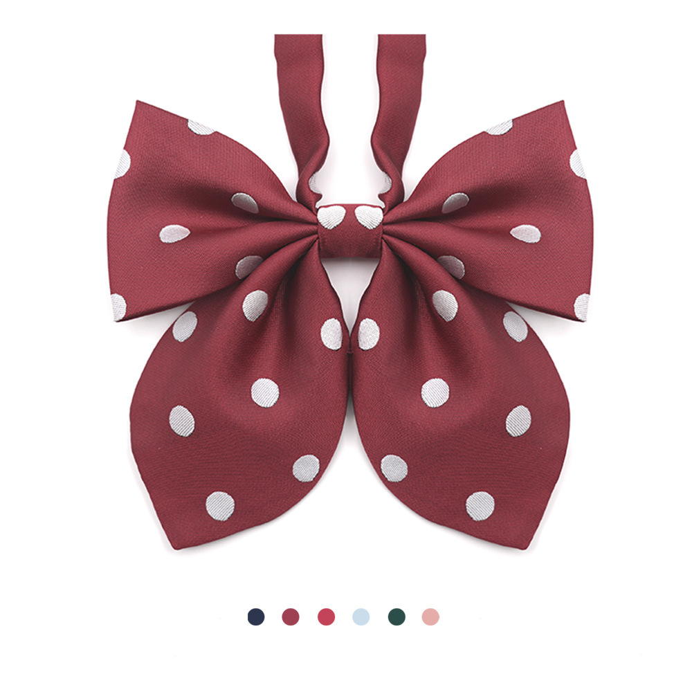 Factory direct spot spot wave point rabbit ear JK female student bow tie Japanese sailor uniform accessories small things