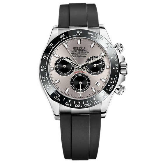 Panda di hollow-out fake mechanical watch men's real three-eye luminous calendar waterproof foreign trade cross-border TikTok fast hand