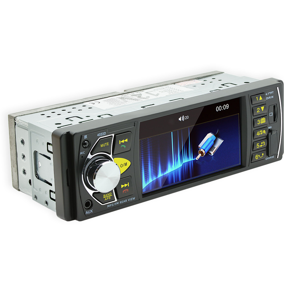Multi-function car Bluetooth radio HD screen reversing Image lossless music car MP5 player