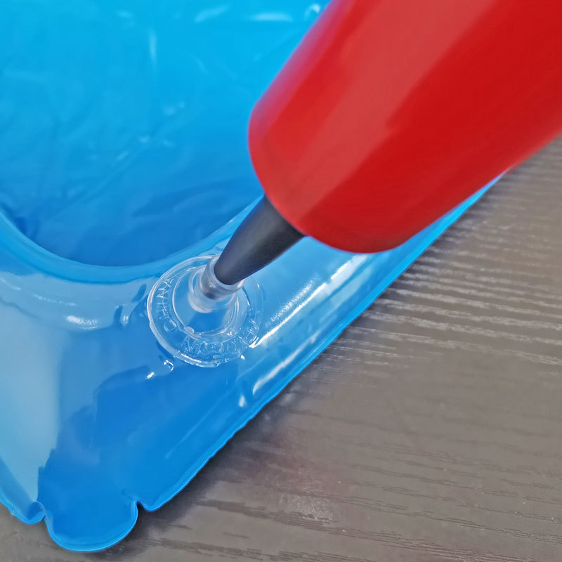 Factory wholesale magic balloon pump manual push-pull plastic pump portable mini pump toy