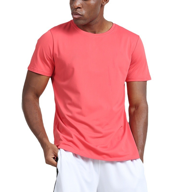 Summer men's short-sleeved T-shirt running fitness sports leisure quick-drying clothes outdoor basketball sportswear
