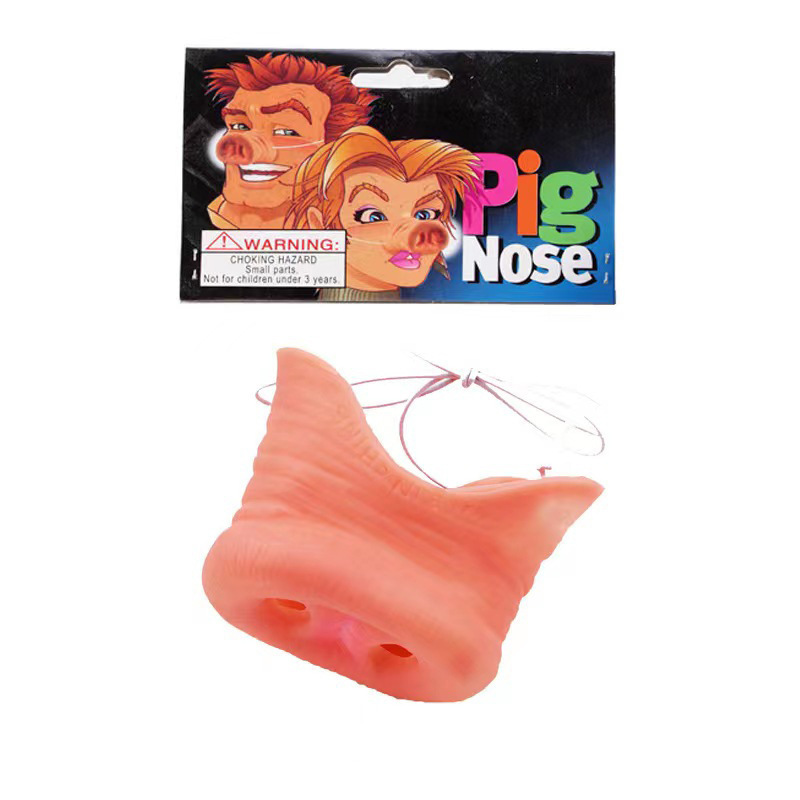 Pig Nose Props Tricky Funny Pig Simulation Nose Prank Spoofs Performance Props Children's Toys