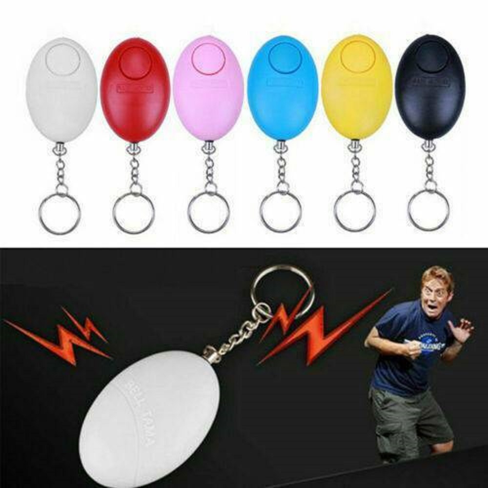 Factory Oval women's anti-wolf alarm child anti-wolf self-defense alarm led alarm