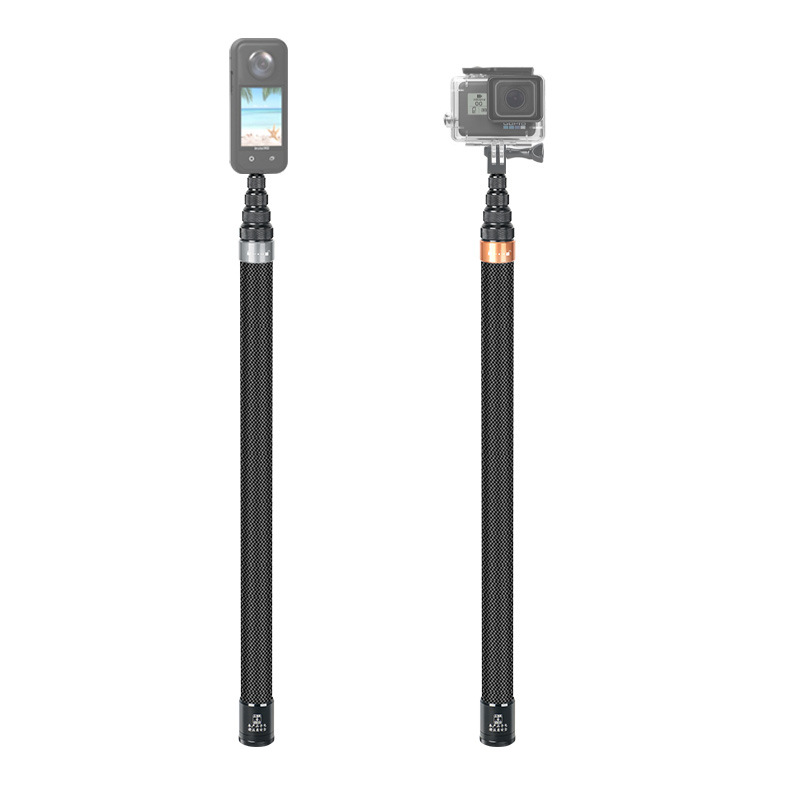 insta360 x3 Carbon Fiber Extension Rod 3 m Nine Section Panoramic Invisible Rod GoPro Sports Camera Selfie Stick