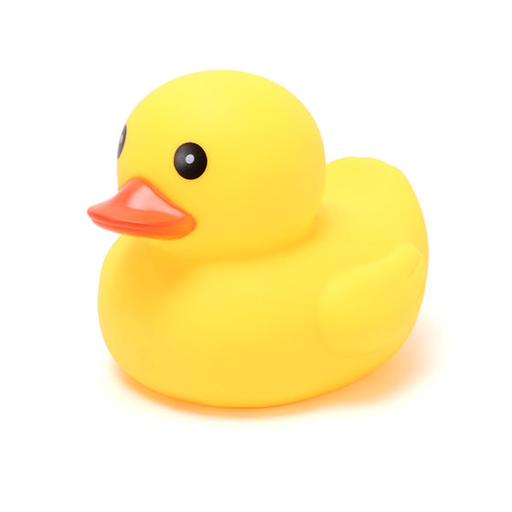 Baby Bathing Water Play Toy Children's Soft Rubber Pinch Call Voice Duck Baby Water Play Swimming Duck