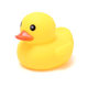 Baby Bathing Water Play Toy Children's Soft Rubber Pinch Call Voice Duck Baby Water Play Swimming Duck