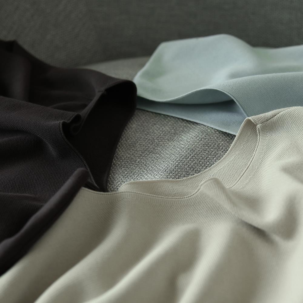 Women's 2024 solid color knitted T-shirt short sleeve Ice Silk batwing shirt summer new British style thin pullover top