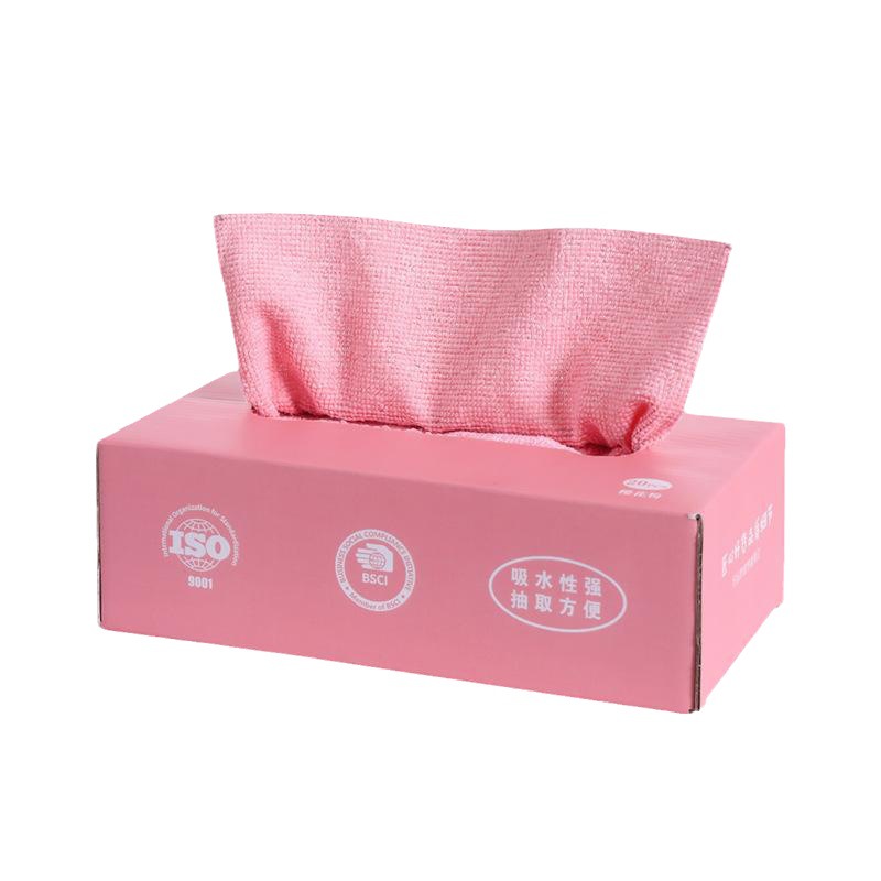 Withdrawable dishcloth household cleaning absorbent non-oily kitchen dishwashing cloth disposable fluorescent agent-free lazy wipe