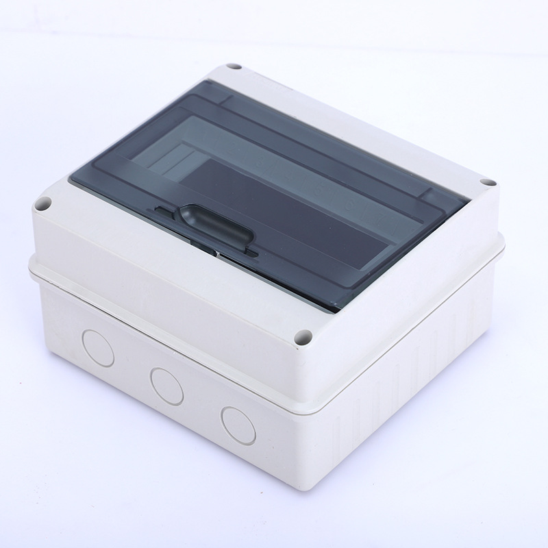 Manufacturers supply all-plastic water-blocking distribution box household electrical box air switch box Electric Control Box open lighting