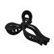 13# large bow grip clip-black