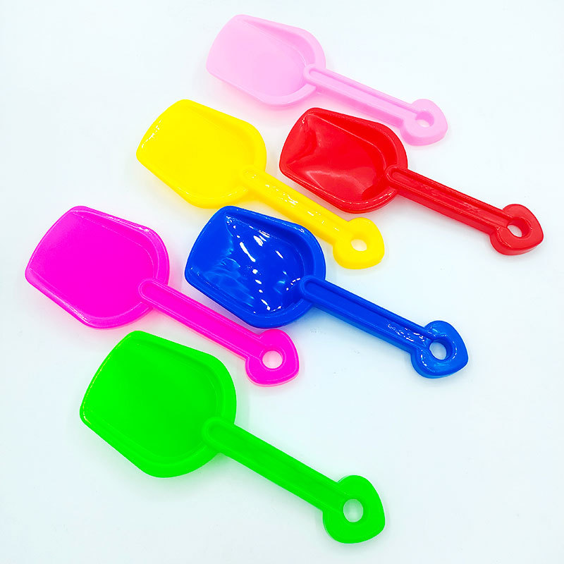 19cm beach shovel cheap small size plastic shovel children's sand digging tools beach toys wholesale
