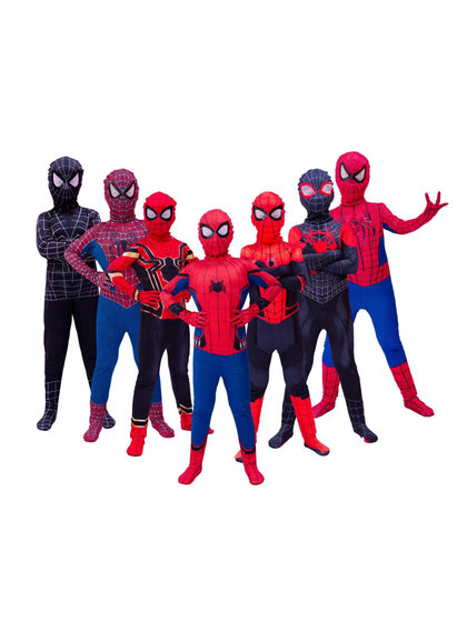 Spider-Man Tight Heroes Expedition Adult cosplay Costume Halloween Child Miles Body Clothes