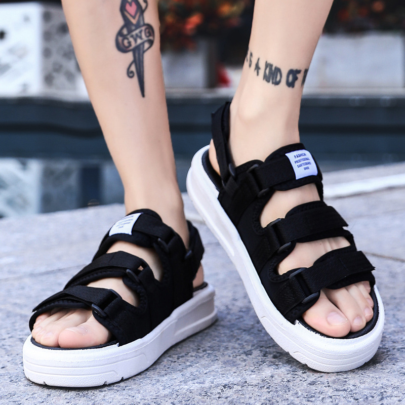 Summer Casual Sandals Men's Personalized Trendy Outer Wear Soft Bottom Beach Sandals and Slippers Teenagers Non-slip Vietnamese Men's Slippers