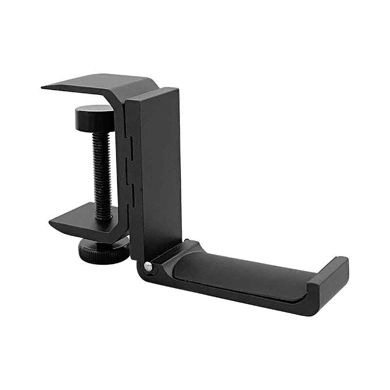 Cross-border Hot Sale Foldable Headset Holder Metal Punch-free Metal Headset Holder Bag Hanger