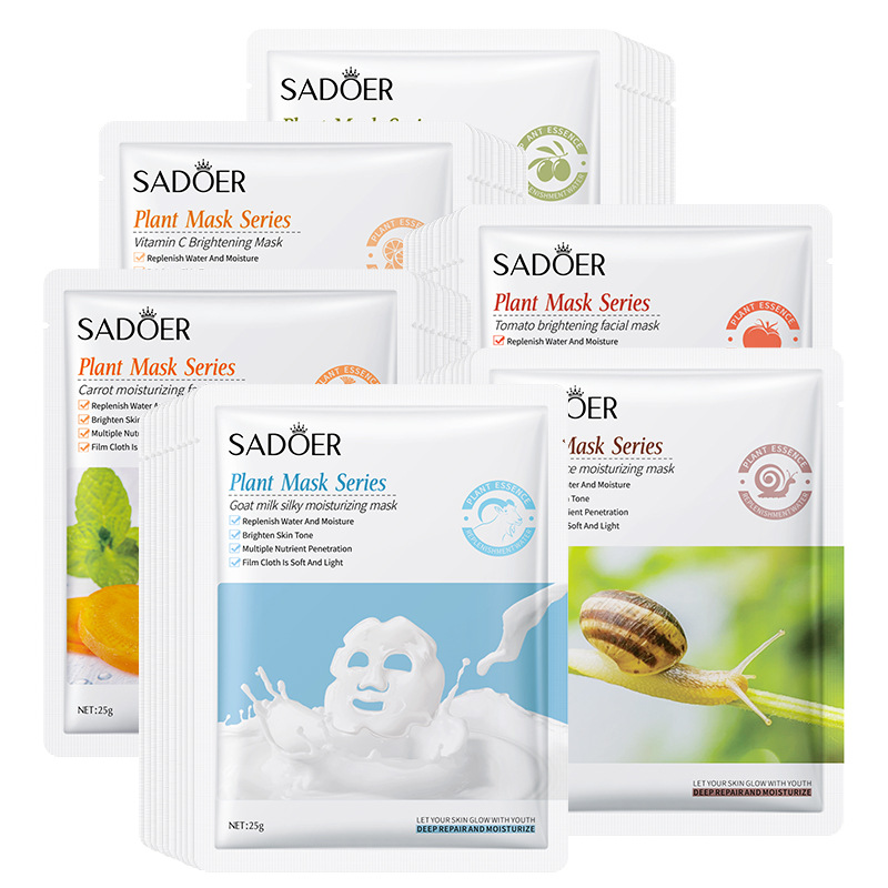 Cross-border Foreign Trade SADOER Plant Fruit Firming Mask Hydrating Moisturizing Moisturizing Mask Skin Care Products