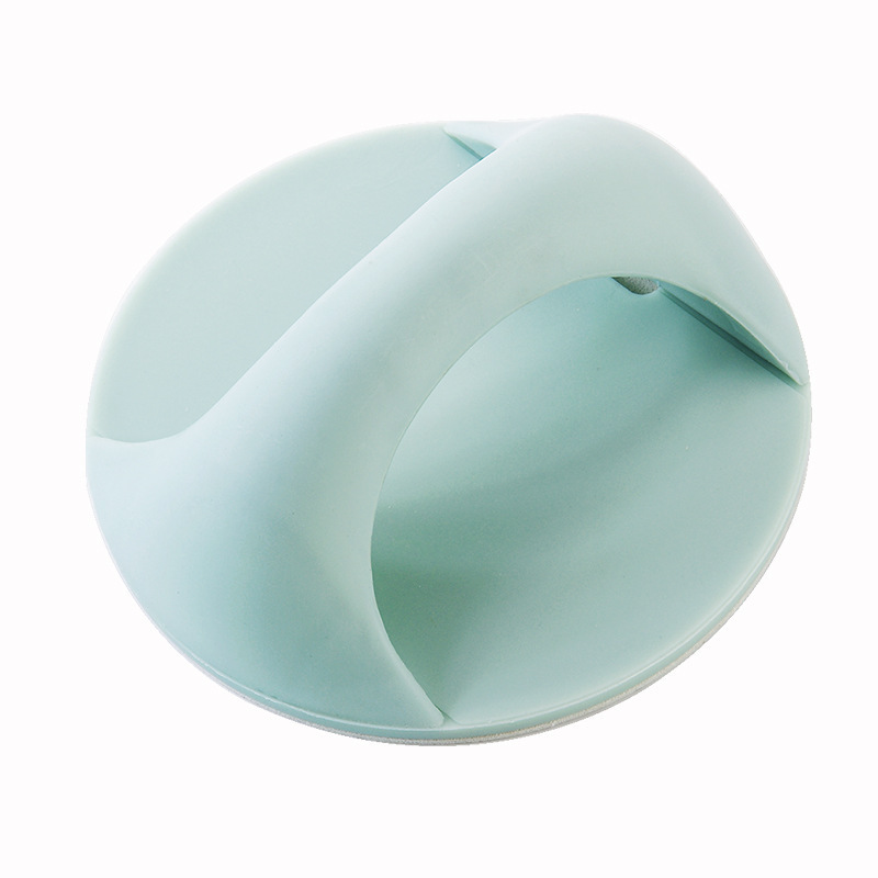 Creative mini home door and window handle plastic self-adhesive seamless door handle wardrobe drawer wooden door glass handle