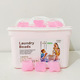 50 pcs/pink beads single cavity boxed