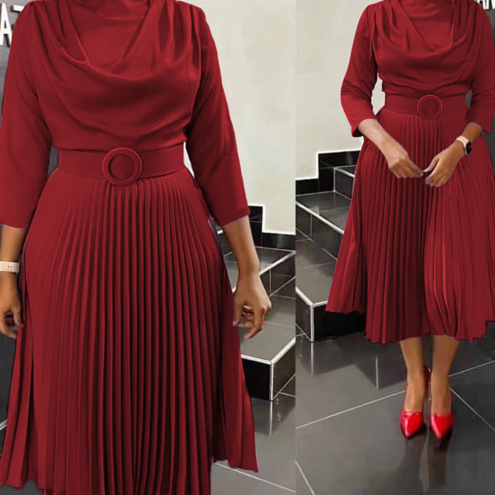Purplish red + belt