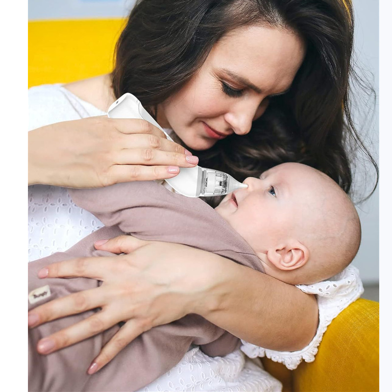 Cross-border Explosions Baby Electric Nasal Suction Children Suck Nose Cleaning Bose Colorful Music Baby Nasal Suction