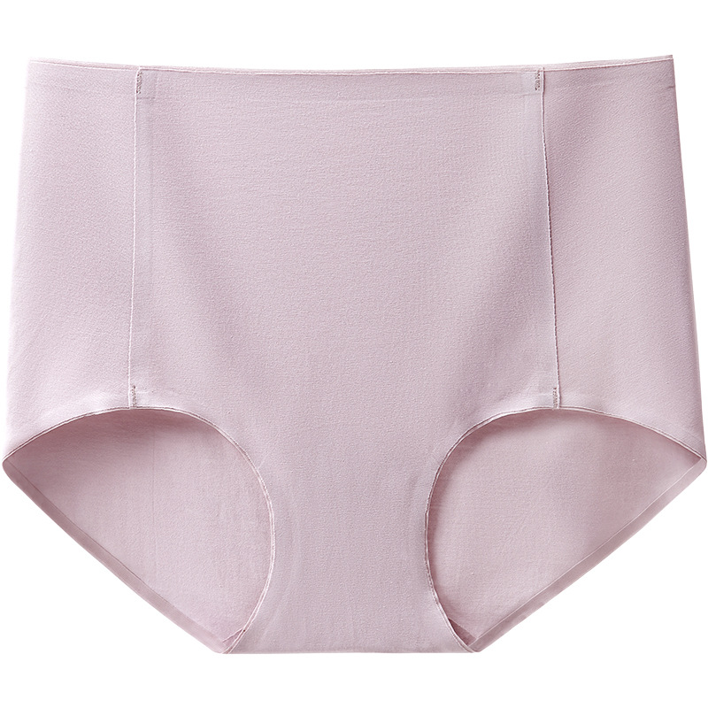 Modal cotton high waist belly seamless underwear women's cotton antibacterial hip women's cotton large size briefs autumn and winter