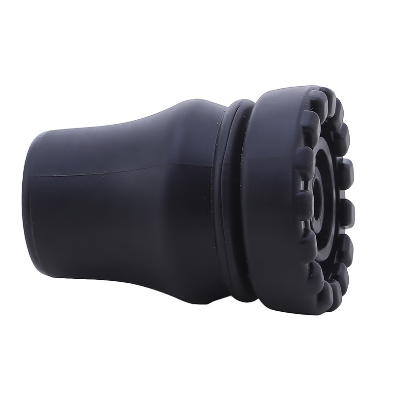 Black Crutch Non-slip Foot Pad Crutch Stick Foot Cover Climber Stick Stick Accessories