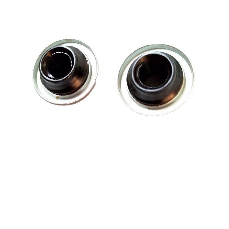 Mountain bike front and rear hub shaft gear with sealing gear M8 front axle nut M9.5 rear axle nut front and rear axle gear