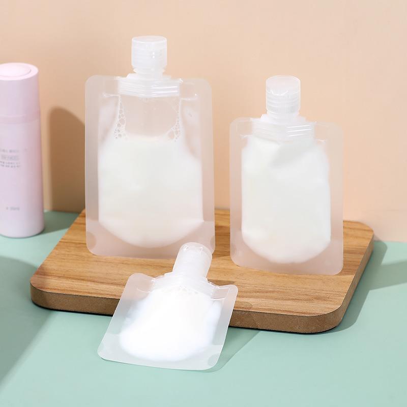Transparent travel liquid sub-bottle sub-bag skin care cosmetics shampoo disposable lotion travel storage bag