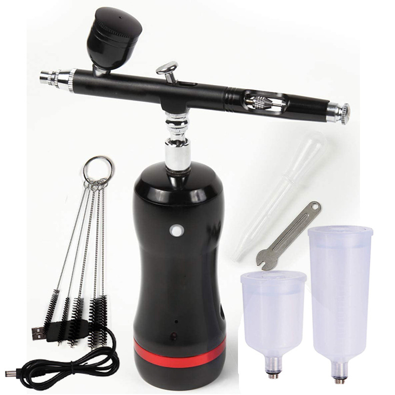 Cross-border hot-selling model spray paint spray pen air pump set furniture repair cake coloring crafts supplies spray
