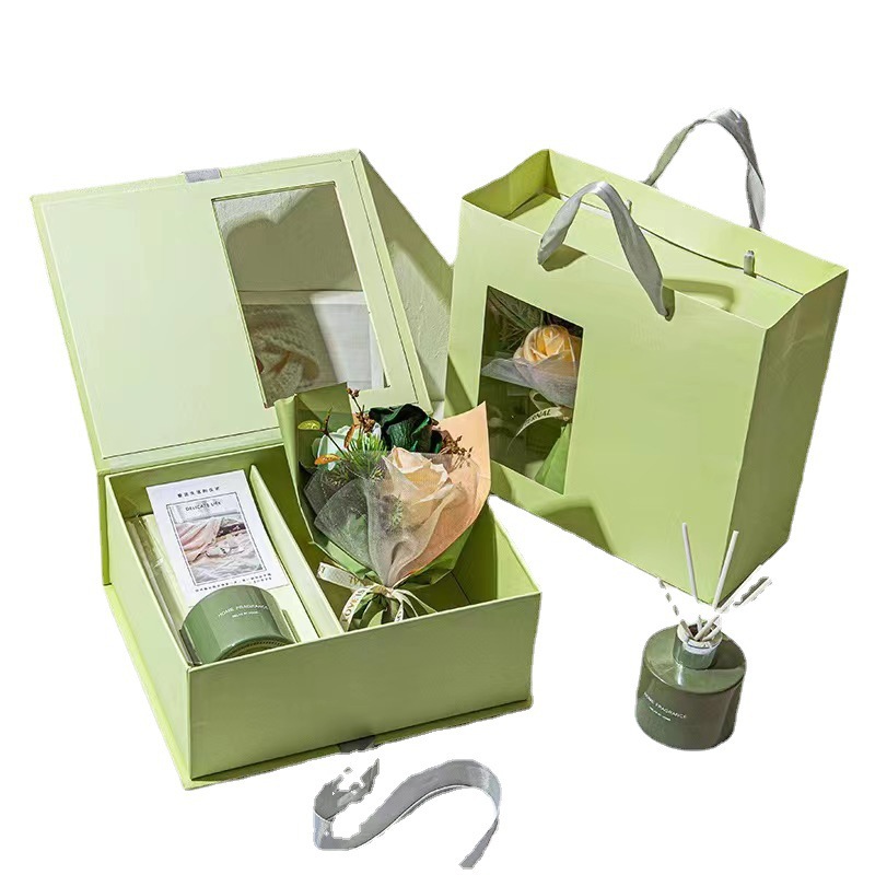 [Gift bag] Dried Flower aromatherapy gift box fire-free aromatherapy indoor fragrance decoration hand gift holiday gift