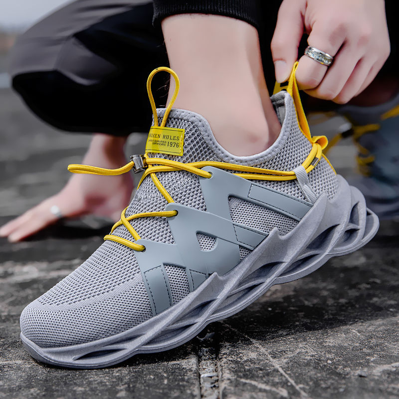 Cross-border foreign trade sneakers2022 Spring and Autumn New Sports Casual Shoes Trend Blade Men's Shoes Student Running Shoes