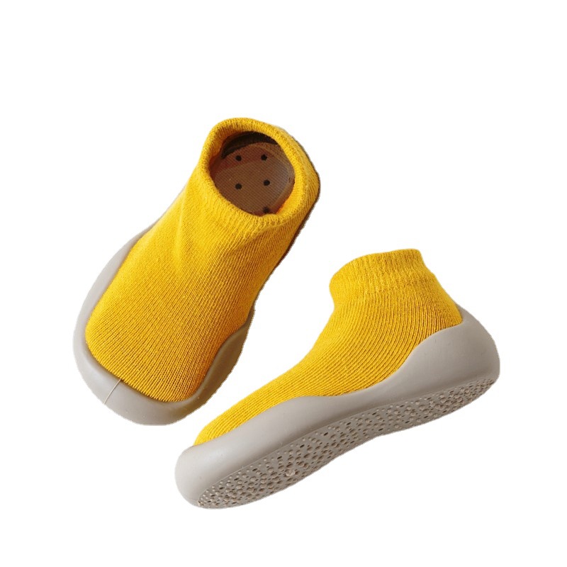 Children's floor socks spring new cartoon cotton baby non-slip floor socks cool soft rubber bottom baby toddler shoes