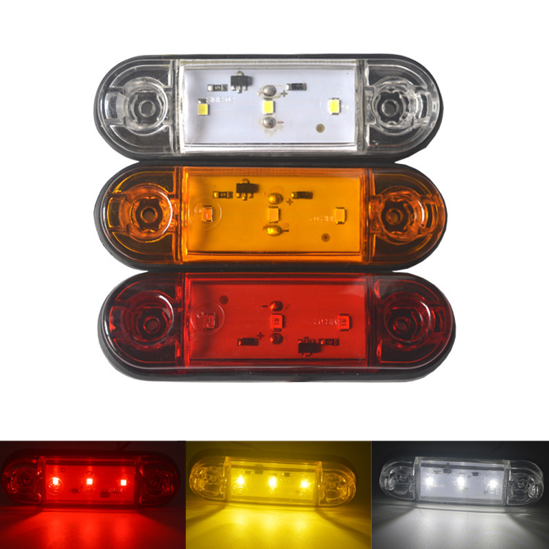 工場直接 3led トラックサイドライトトレーラーテールライト Mk-327 ハイパワー超高輝度 12-24v DC カミオン用|undefined