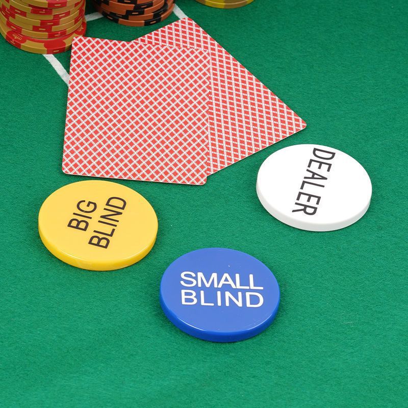 Texas poker accessories Zhuang brand Zhuang film Zhuang code large small size dealer Zhuang code chip digital round wear-resistant