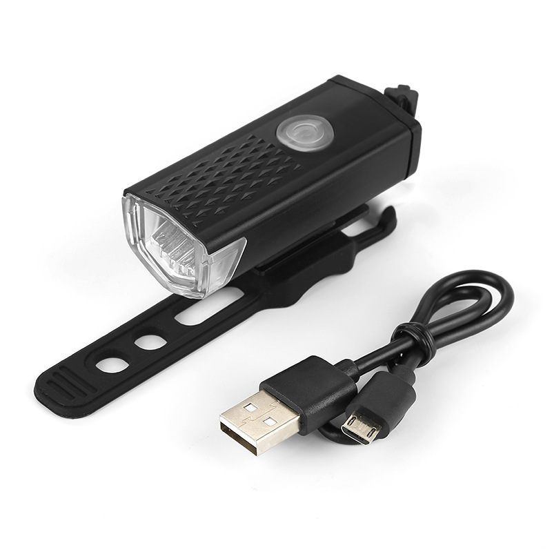 USB 充電式屋外防水マウンテンバイクライディングライトセットサイクリング機器アクセサリーフロントランプ自転車ライトキット|undefined