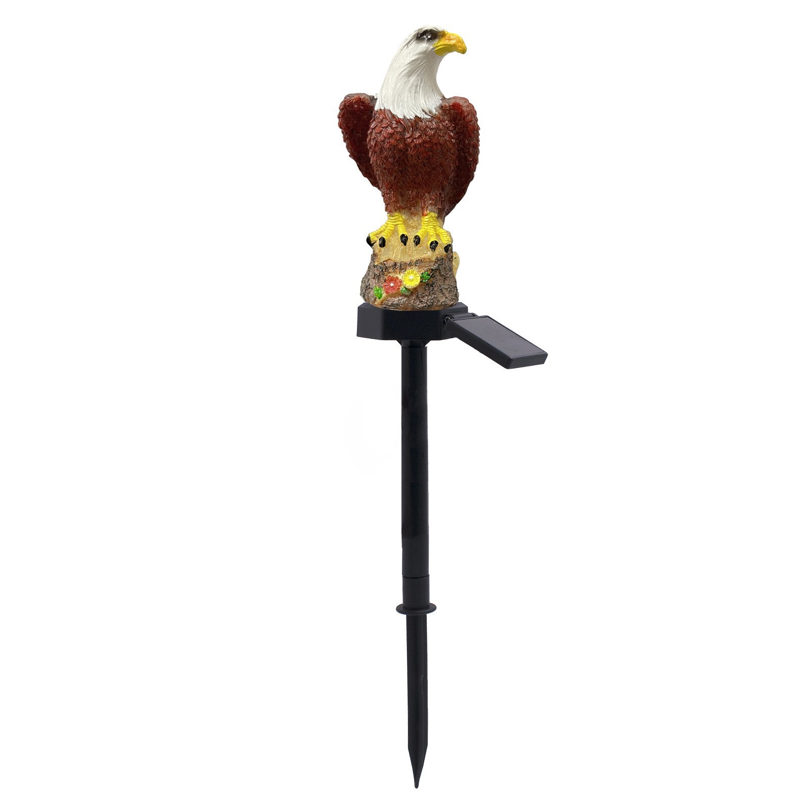 Hot sale solar resin Eagle lawn lamp outdoor waterproof garden ground lamp garden decoration landscape lamp
