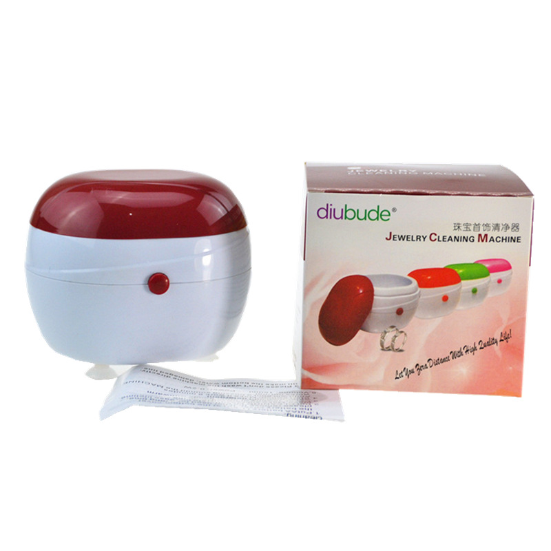 Mini Cleaning Machine Automatic Vibration Jewelry Jewelry Jewelry Glasses Watch False Teeth Cleaner