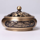 Lotus Pond Moonlight Carved Open-hearth Furnace 22 Lid Optional