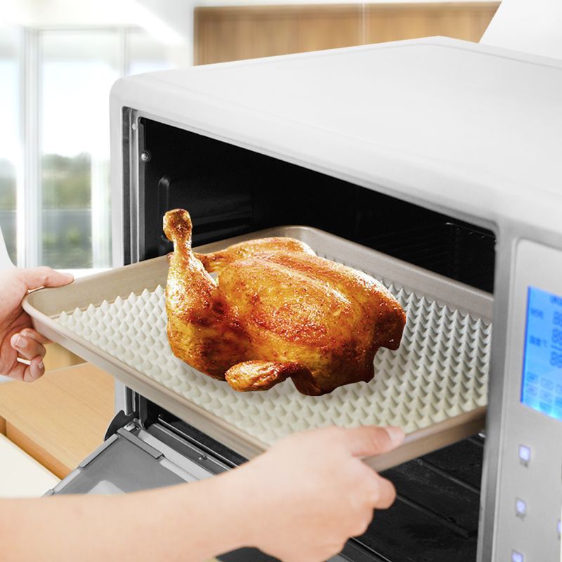 Silicone Pyramid Grilled Chicken Mat High Temperature Resistant Baking Mat Kitchen Supplies Baking Mat Household Oven Baking Tools Oven Mat